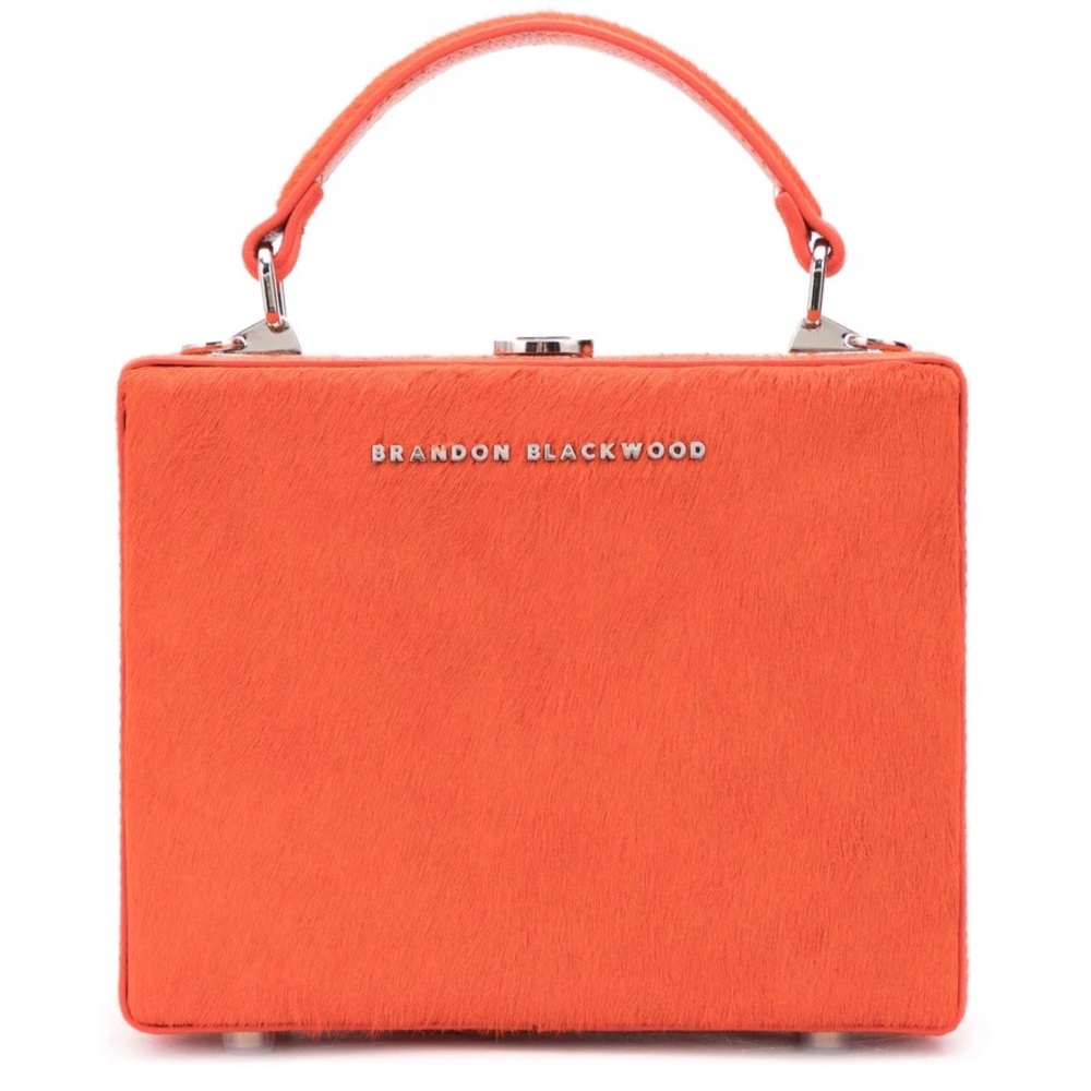 Brandon Blackwood Kendrick Trunk Orange Ponyhair